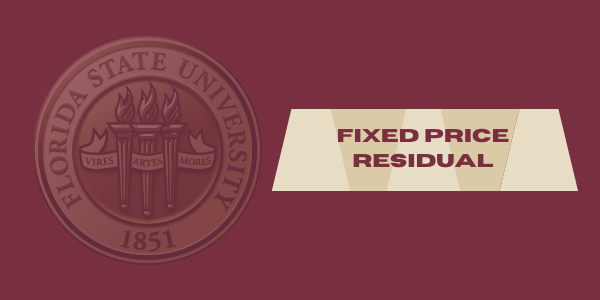 FSU Seal - Fixed Price Residual