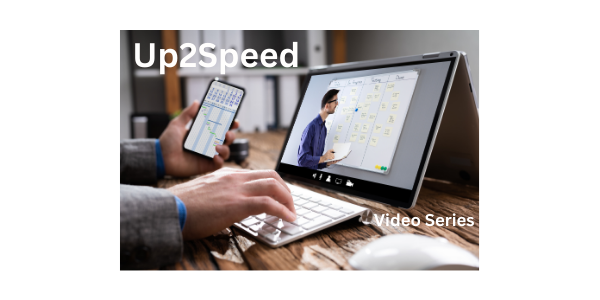 Laptop with Video Presentation Image