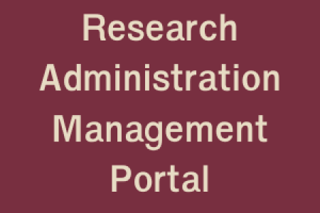 Research Administration Management Portal