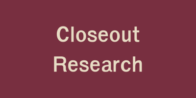 Closeout Research