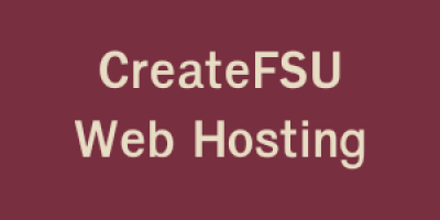 CreateFSU Web Hosting