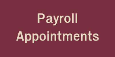 Payroll Appointments