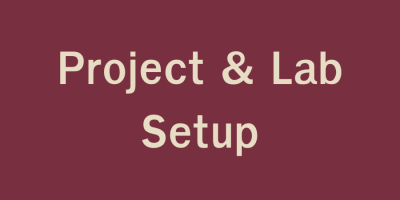 Project and Lab Setup