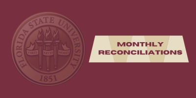 FSU Seal - Monthly Reconciliation 