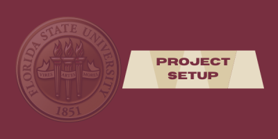 FSU Seal - Project Setup