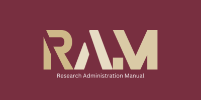 RAM Research Administration Manual