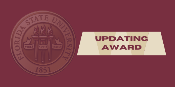 FSU Seal - Updating Award Information