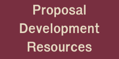 Proposal Development Resources